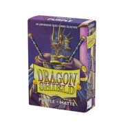 Dragon Shield | Japanese Size Card Matte Sleeves | 60 CT - Smooth & Tough Premium TCG Sleeves - Compatible with Yu-Gi-Oh, Naruto, Cardfight & Vanguard | Purple