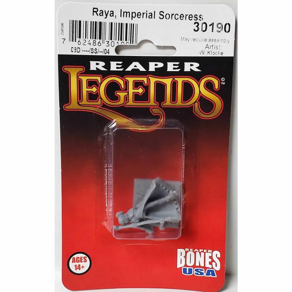 Reaper Sorceress Miniature Figure 25mm Heroic Scale Bones USA Miniatures