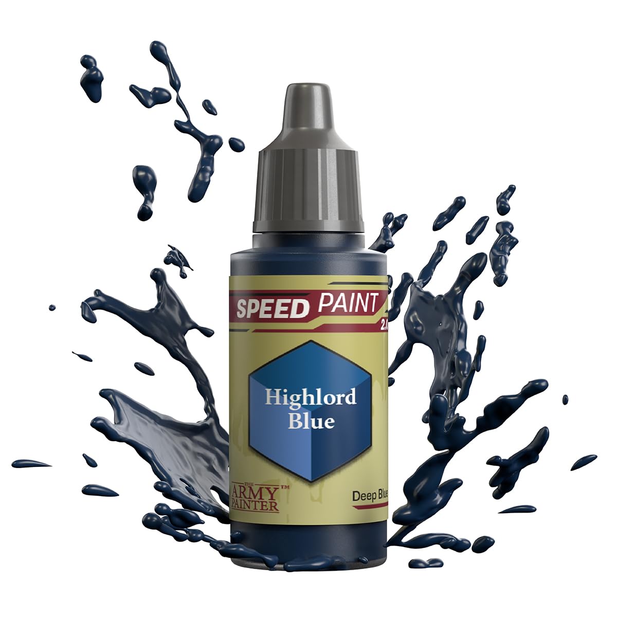 The Army Painter Speedpaint Highlord Blue 2.0, Single Model Building Acrylic Paint, 18 ml, Single Layer Paint Solution for Fantasy Tabletop Miniatures Like Warhammer 40k Figures and DnD Miniatures