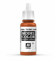 Vallejo Copper Model Color Paint, 18ml