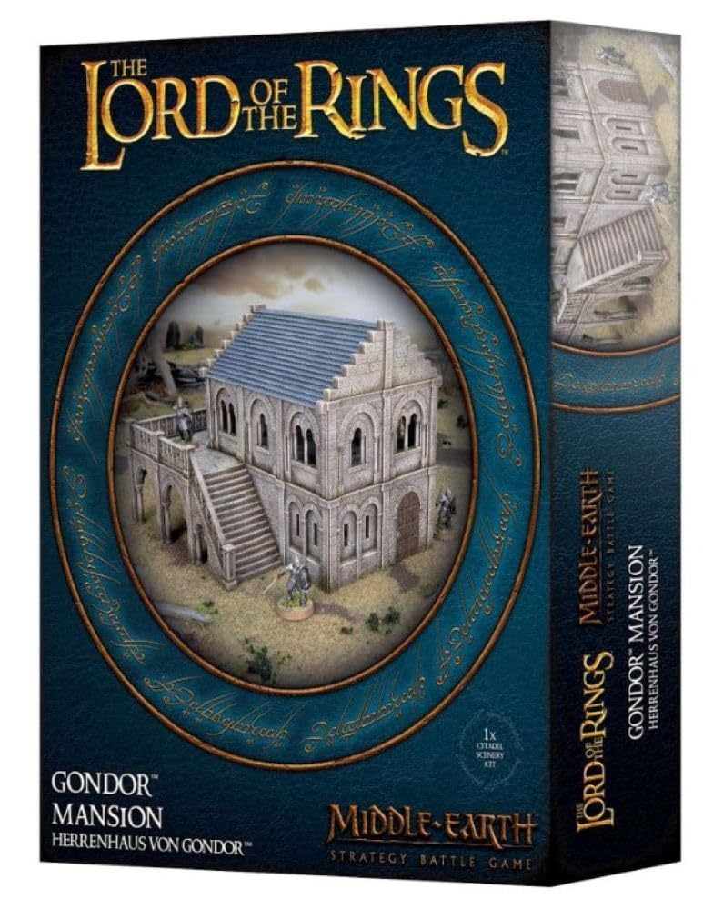 Games Workshop - Middle-Earth Strategy Battle Game (The Lord of The Rings): Gondor Mansion