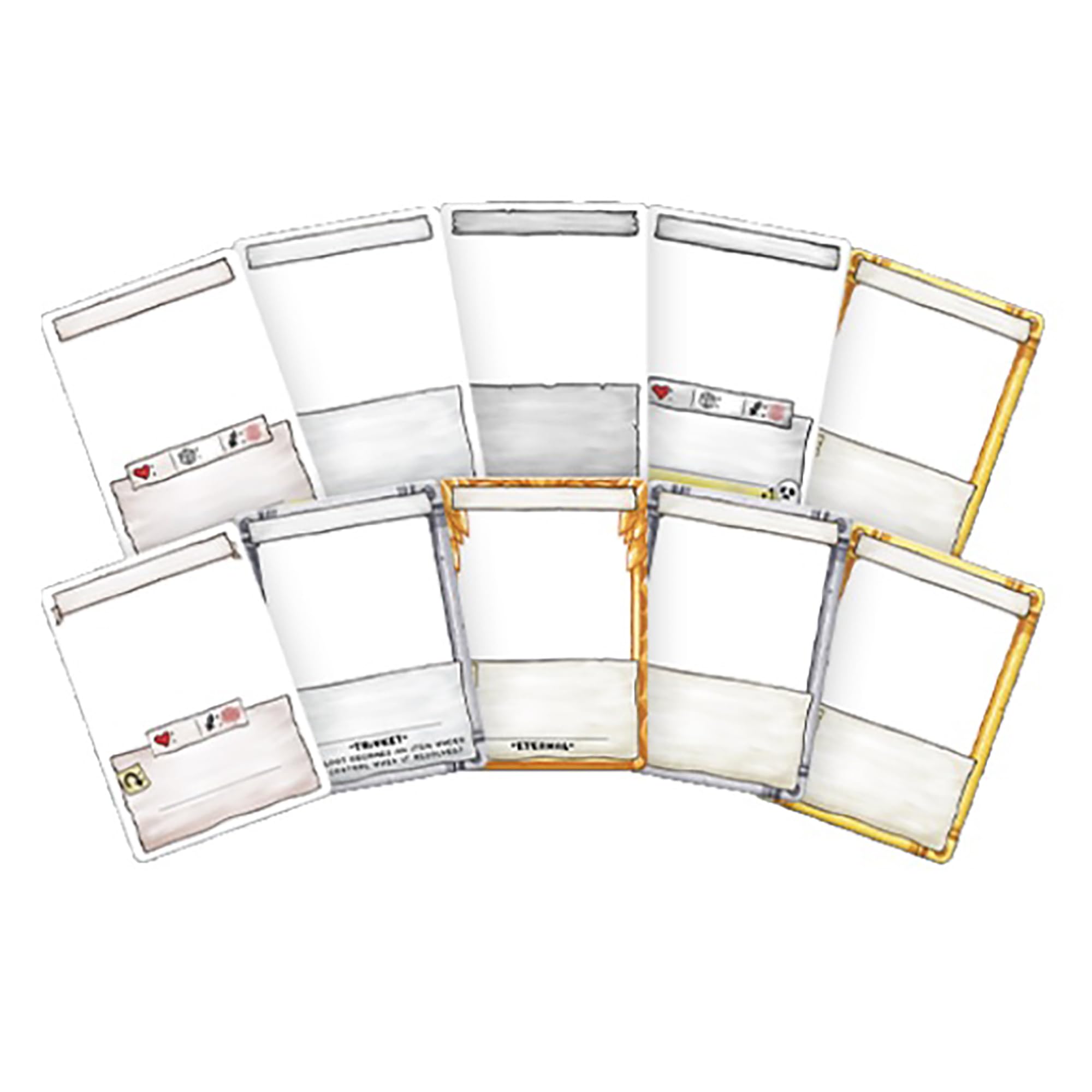 Maestro Media: The Binding of Isaac: Four Souls - Blank Cards - 11 Card Pack, Card Game Accessory, Tabletop Gaming, Officially Licensed