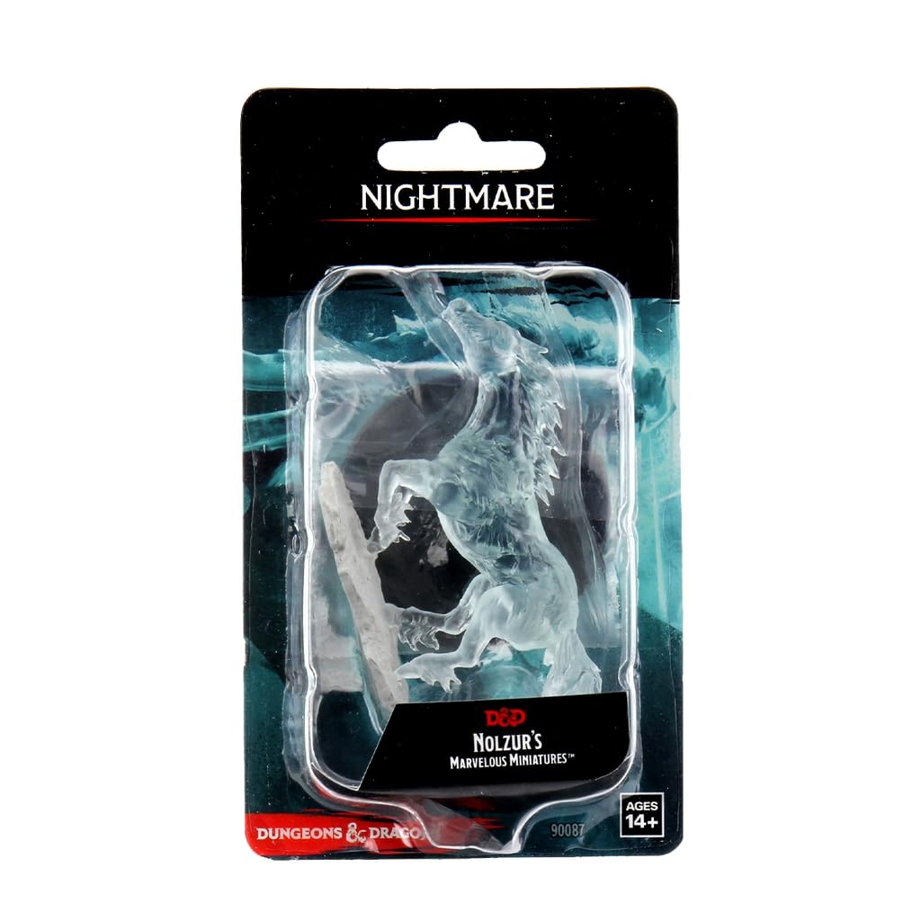 D&D: Nolzur's Marvelous Minis: Nightmare W12 (Unpainted)