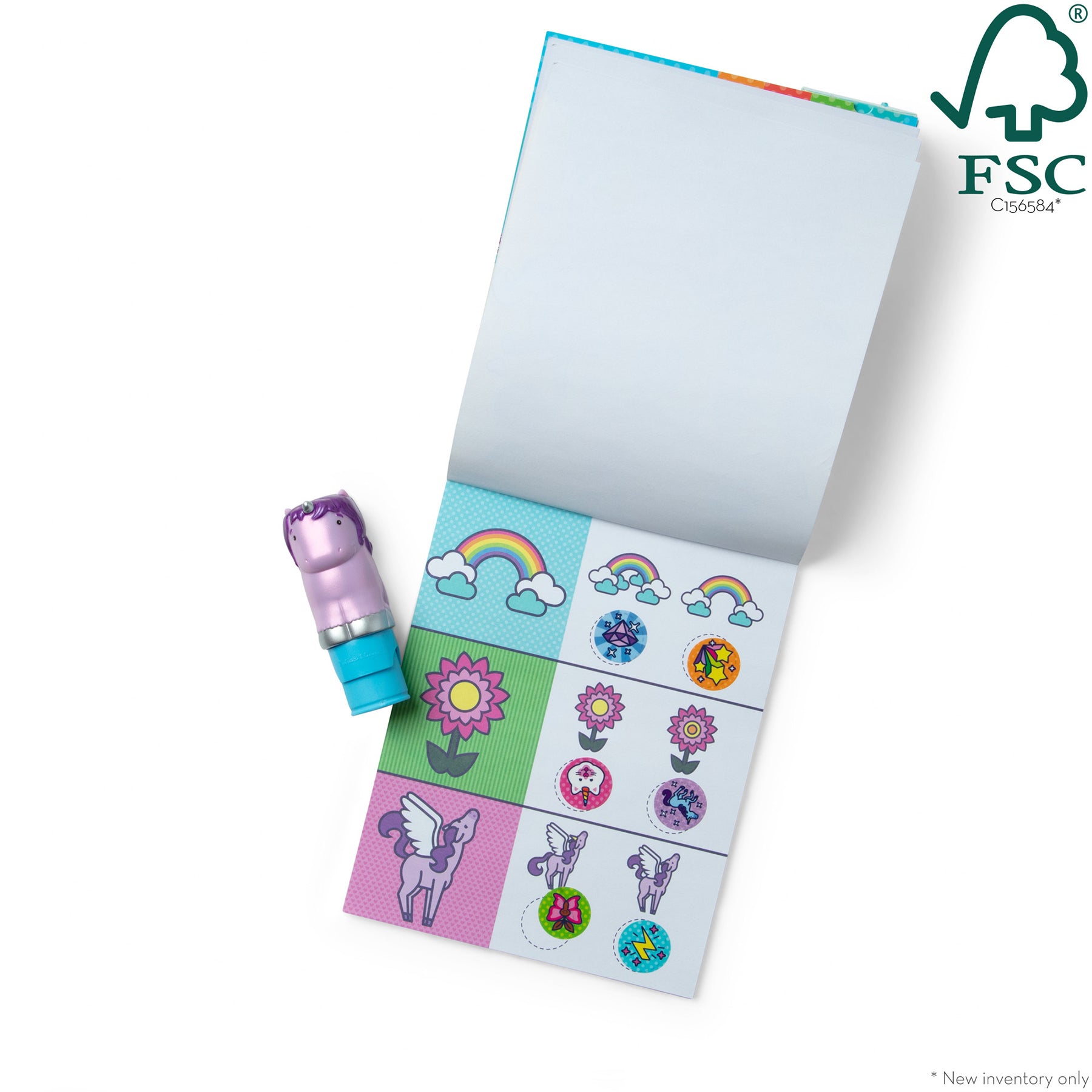 Sticker WOW! Activity Pad & Sticker Stamper - Purple Unicorn