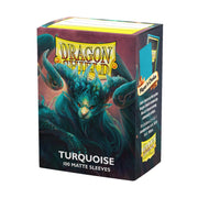 Dragon Shield | Standard Size Card Matte Sleeves | 100 CT - Smooth & Tough Premium TCG Sleeves | Compatible with Pokemon, Flesh & Blood, One Piece & Magic The Gathering | Turquoise - Players' Choice