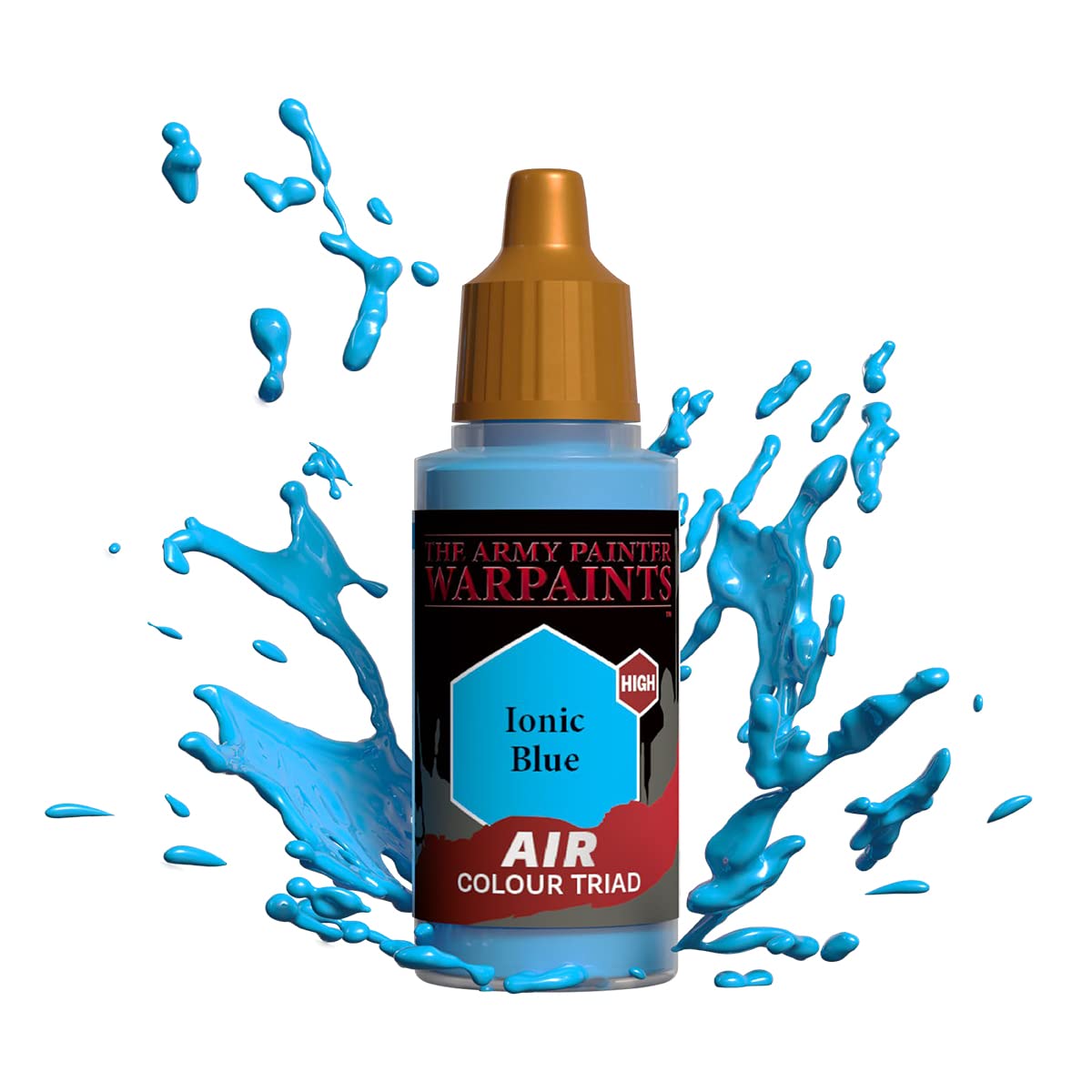 The Army Painter Warpaints Air - Water Based Airbrush paint – acrylic paint and primer for Tabletop Roleplaying, Boardgames, and Wargames Miniature Model Painting (Ironic Blue)