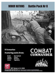 GMT Games Combat Commander Battle Pack Nr 8, Minor Nations Expansion Pack Military Strategy Board Game, Bagged, for Adults, 18+