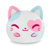 TeeTurtle 4" Reversible Cat Plushie - Cute Kawaii Pastel Calico - Soft Stuffed Animal