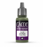 Vallejo Game Color Heavy Grey X-Opaque Paint, 18ml