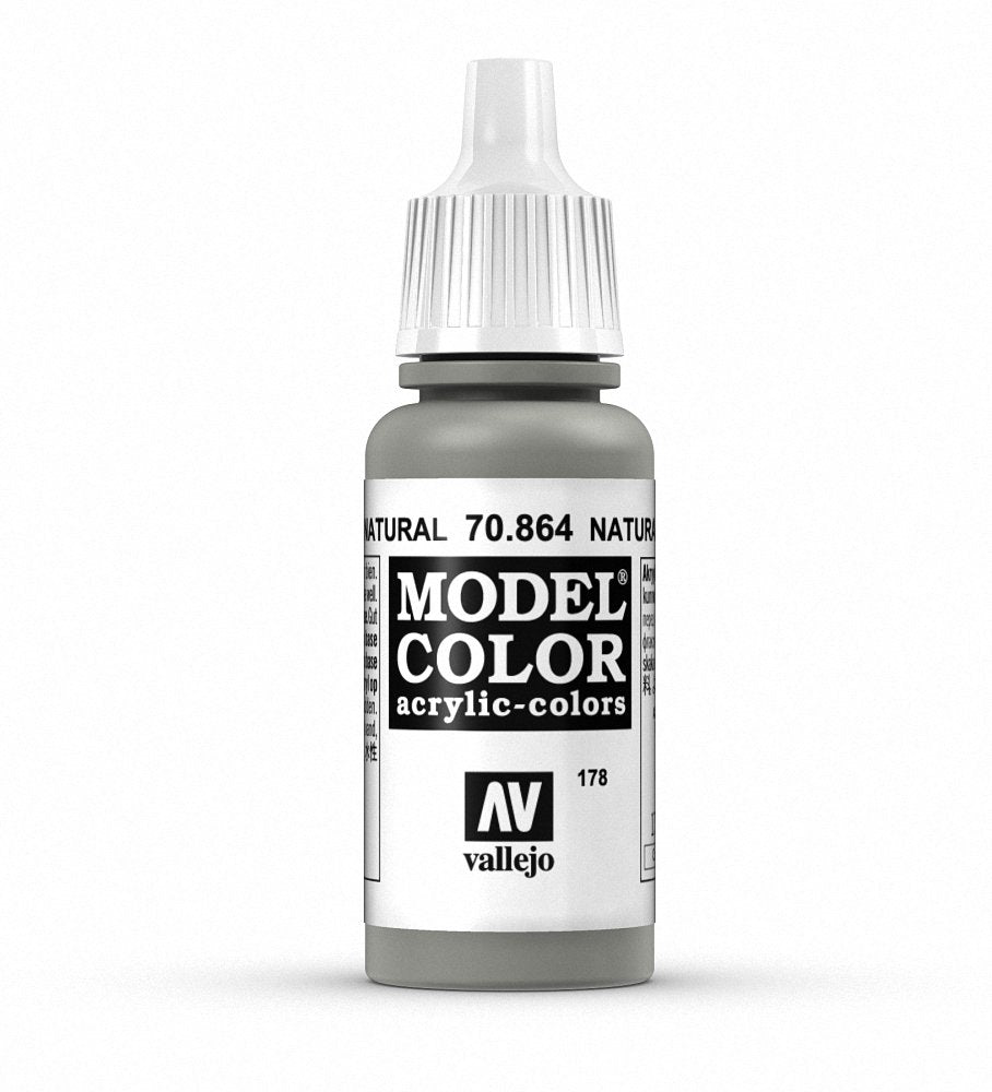 Vallejo Natural Steel Paint, 18ml