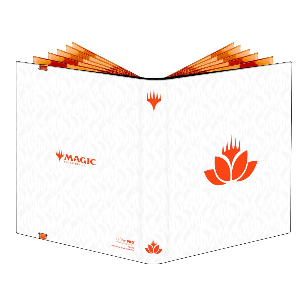 Ultra PRO - Mana 8 9-Pocket PRO-Binder - Lotus for Magic: The Gathering, Holds & Protects 360 Standard Sized Cards, Collector's Edition Durable Trading Premium Leatherette Secure Pocket Binder