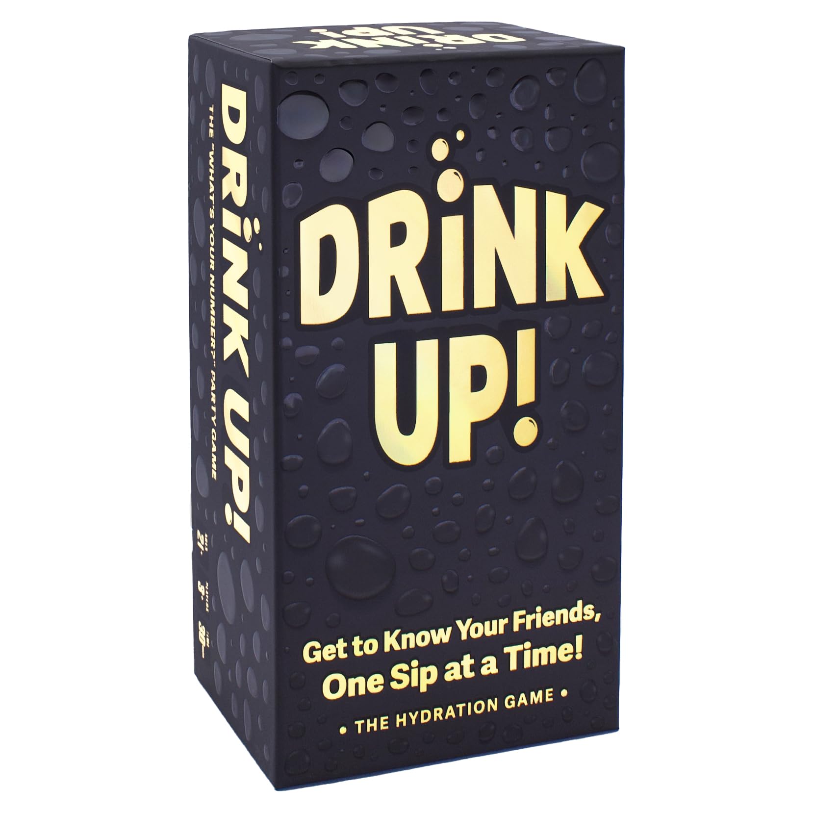 Drink UP! Party Game - Get to Know Your Friends, One Sip at A Time - Hilarious Adult Party Card Game for College Students, Fun Parties and Board Games Night with Your Group