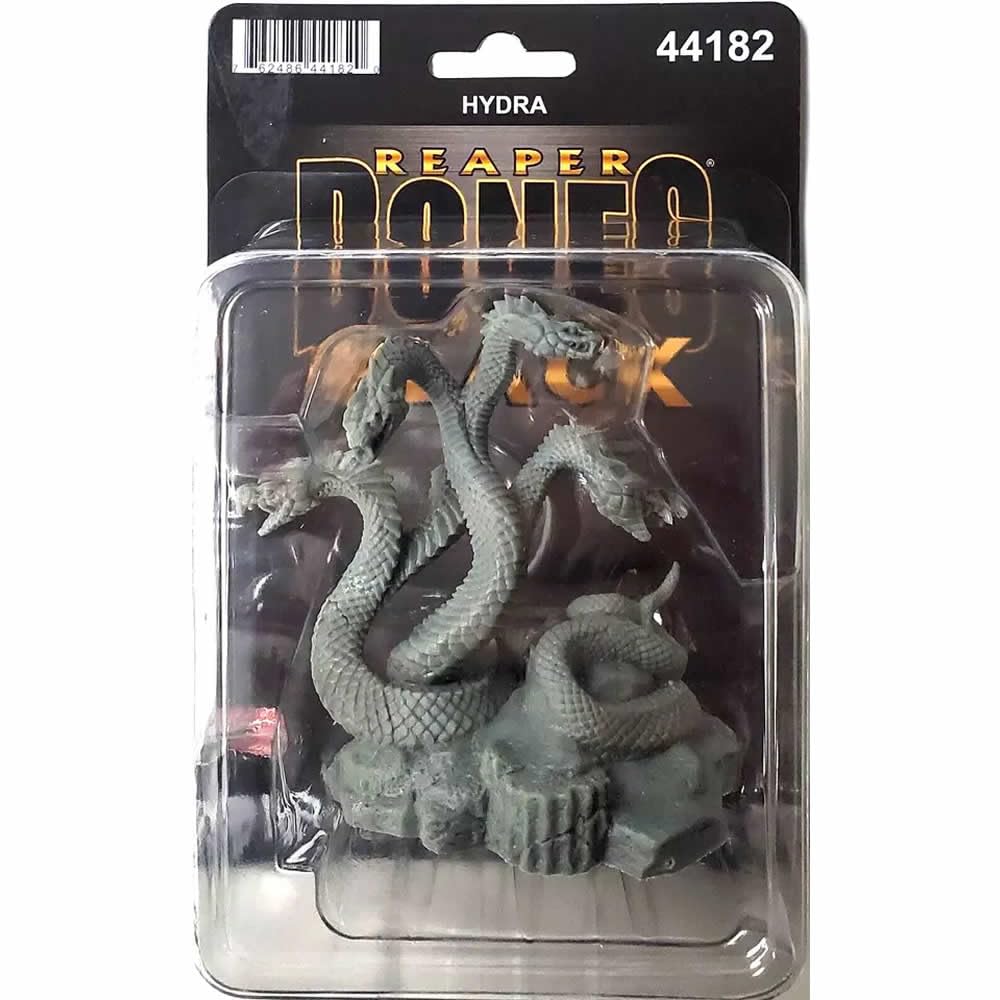 REAPER Hydra Miniature 25mm Heroic Scale Figure Bones Black Miniatures