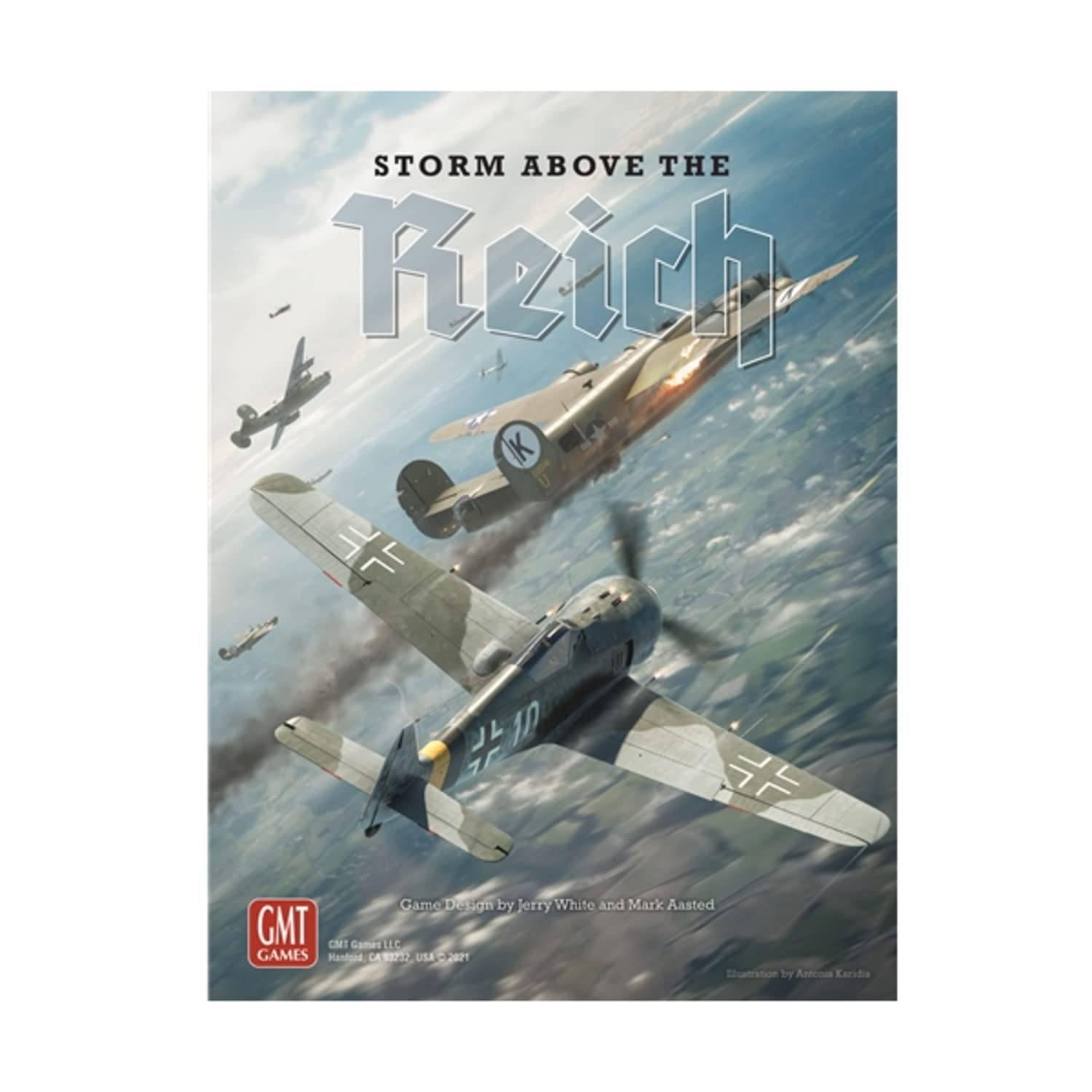 Storm Above The Reich – Board Game by GMT Games 1-2 Players – 30-60 Minutes of Gameplay – Games for Game Night – Teens and Adults Ages 14+ - English Version