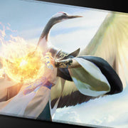 Ultra PRO - Commander Series #5 - Three Color Wedge - Kykar Stitched Playmat for Magic: The Gathering | Use as Mousepad, Desk Mat, Protects MTG Cards During Gameplay Best TCG Tournament Essential