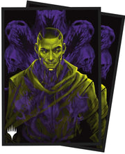 Ultra Pro - Duskmourn 100ct Deck Protector Sleeves for MTG - Features Artwork of Kaito, Bane of Nightmares
