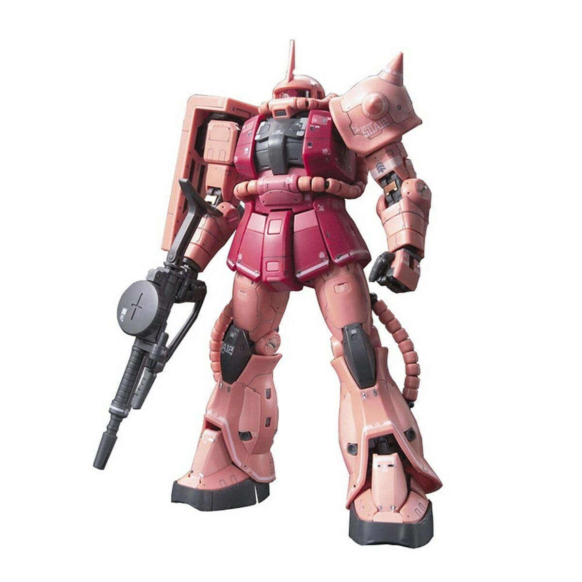 Bandai Hobby - Mobile Suit Gundam - #2 MS-06S Char's Zaku II, Bandai Spirits RG 1/144 Model Kit