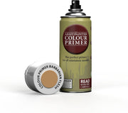 The Army Painter Colour Primer Barbarian Flesh, 400 mL Acrylic Spray Primer, Spray Paint Basecoat for Miniature Priming, Tabletop Roleplaying, Boardgames, and Wargames Miniature Modelling