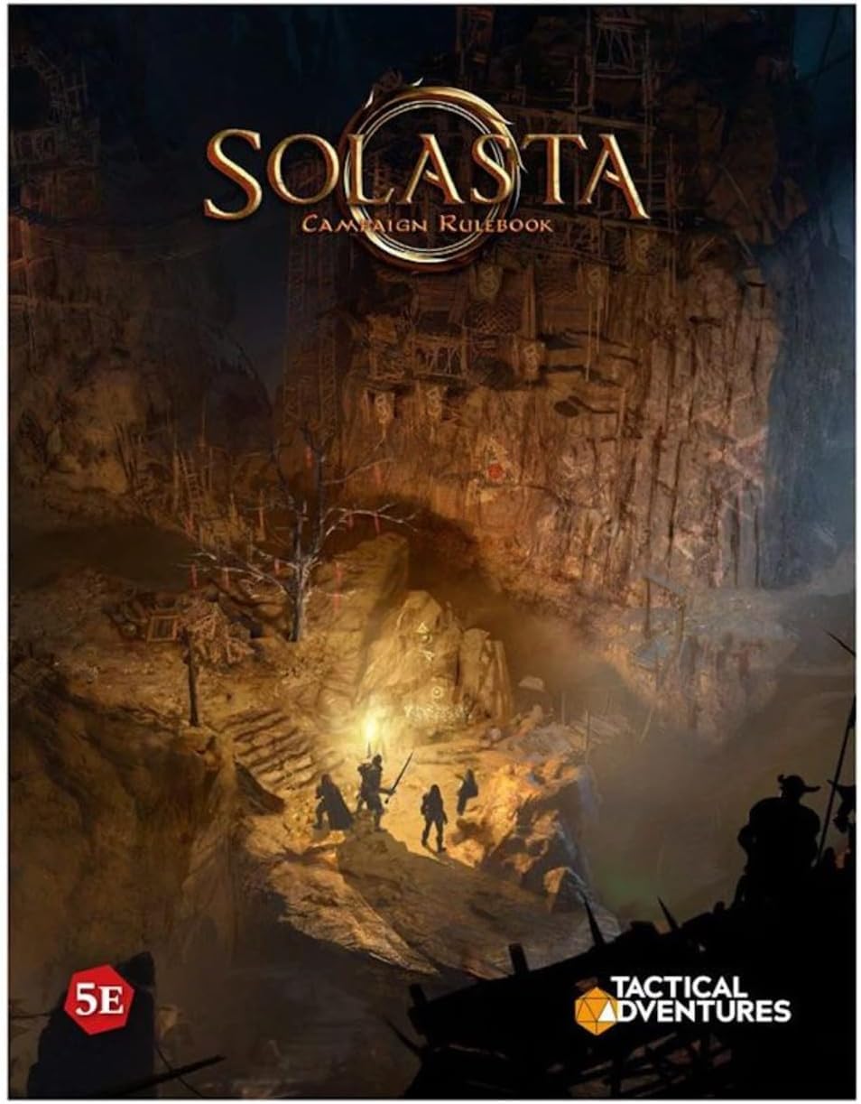 Modiphius Entertainment: Solasta: Campaign Rulebook - Revised Edition 5E - Hardcover RPG Book, 198 Pages, Tabletop Role Playing Game