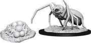 D&D: Nolzur's Marvelous Minis: Giant Spider & Egg Clutch W12 (Unpainted)