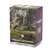 Dragon Shield | Matte Dual Art Sleeves | MTG Landfall Series | 100 CT - Smooth & Tough Premium TCG Sleeves | Compatible with Pokemon, One Piece & Magic The Gathering | Verdant Catacomb