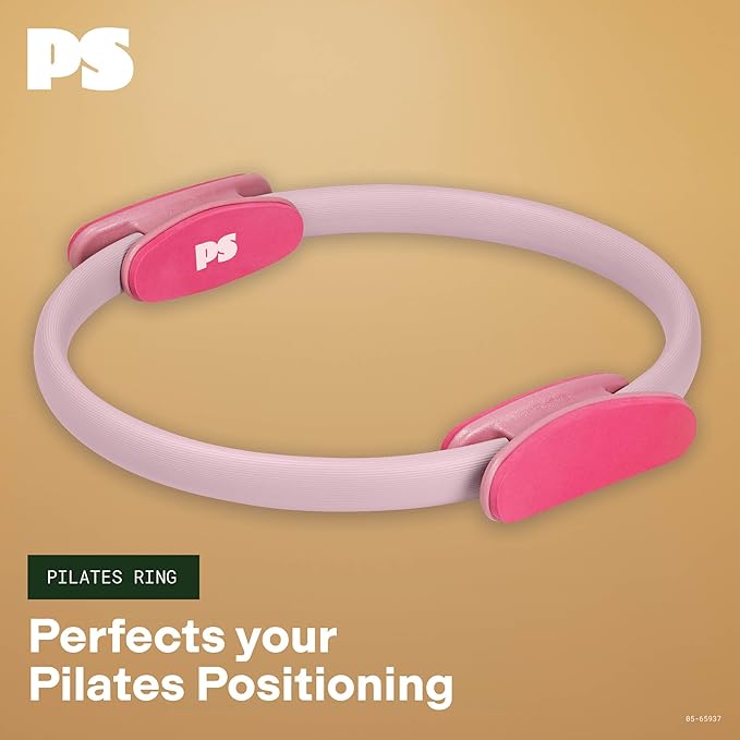 POPSUGAR Pilates Ring (15" Rose Pink/Berry, 1 lb)