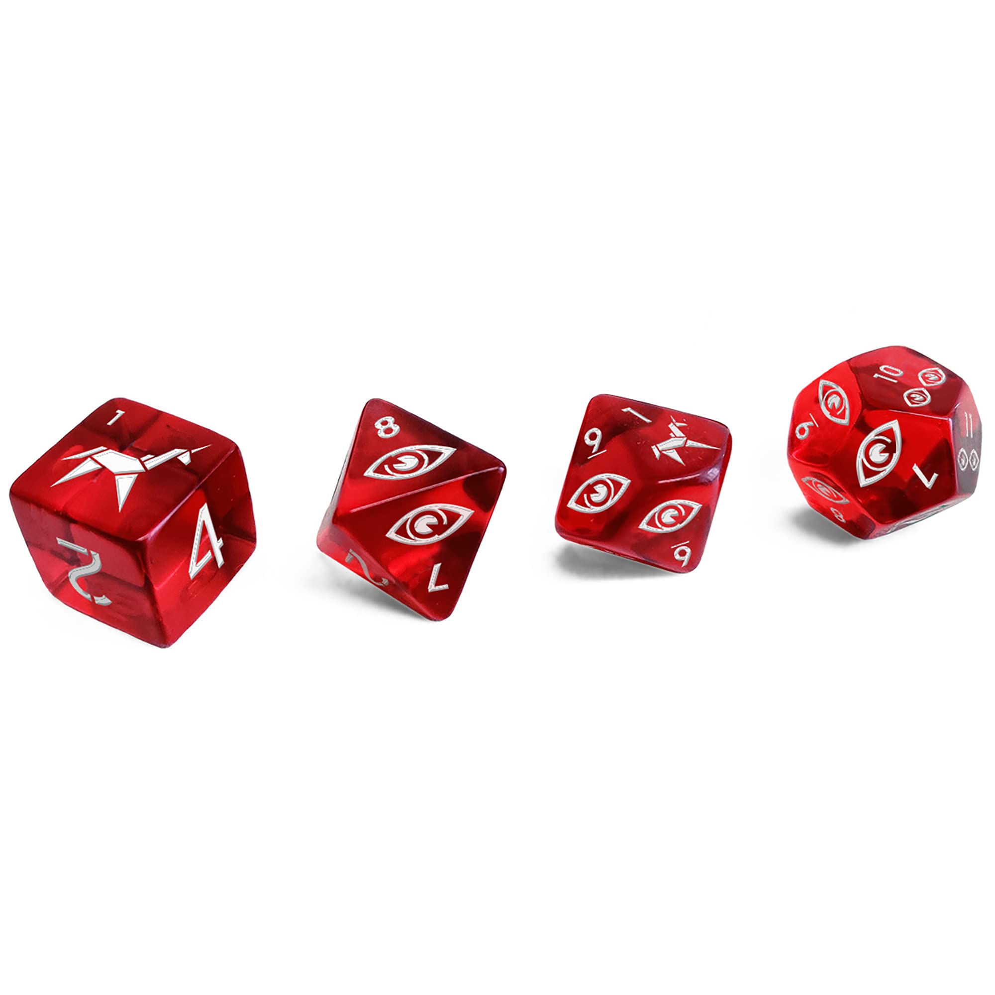 Free League Blade Runner RPG Dice Set of 4, Roleplaying Game Accessory