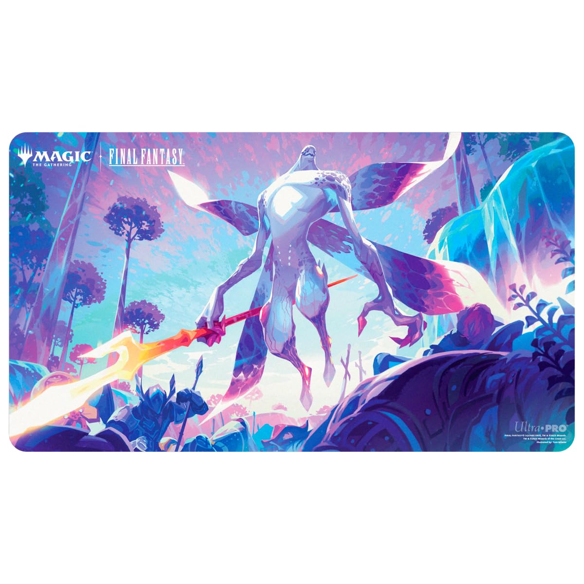 Ultra PRO - Final Fantasy x Universes Beyond Absolute Virtue Playmat for Magic: The Gathering | Card Game Playmat, Final Fantasy Collectibles, Desk Mat Mousepad