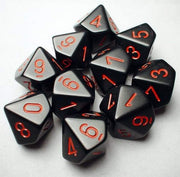 d10 Clamshell Opaque Blue with Red (10)