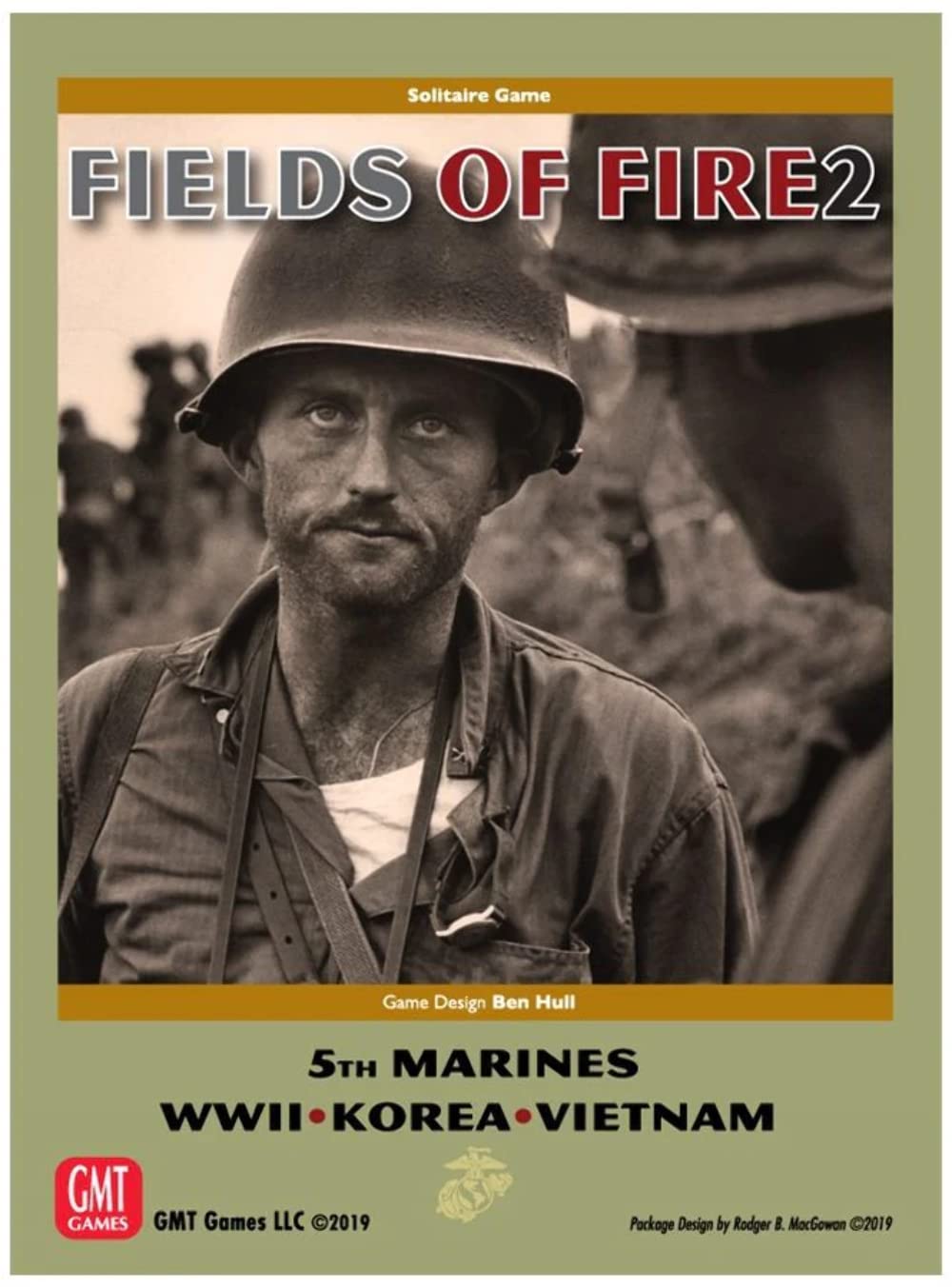 GMT Games Fields of Fire 2, 5th Marines WW2 Korea and Vietnam 1810
