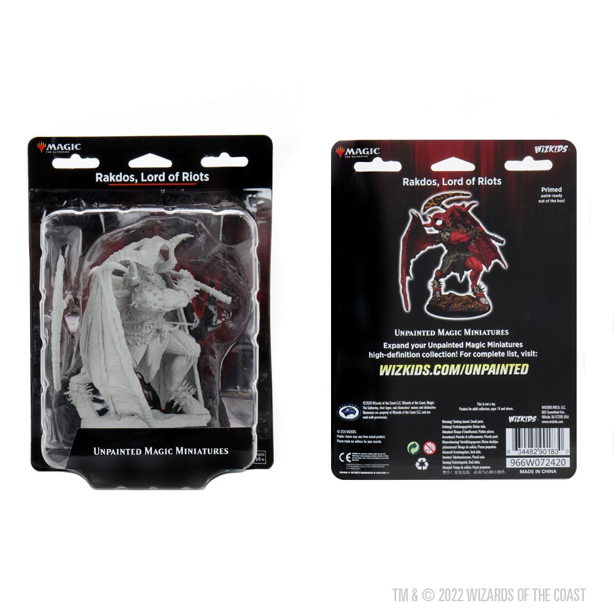 Magic the Gathering: Rakdos, Lord of Riots (Demon) W13 (Unpainted)