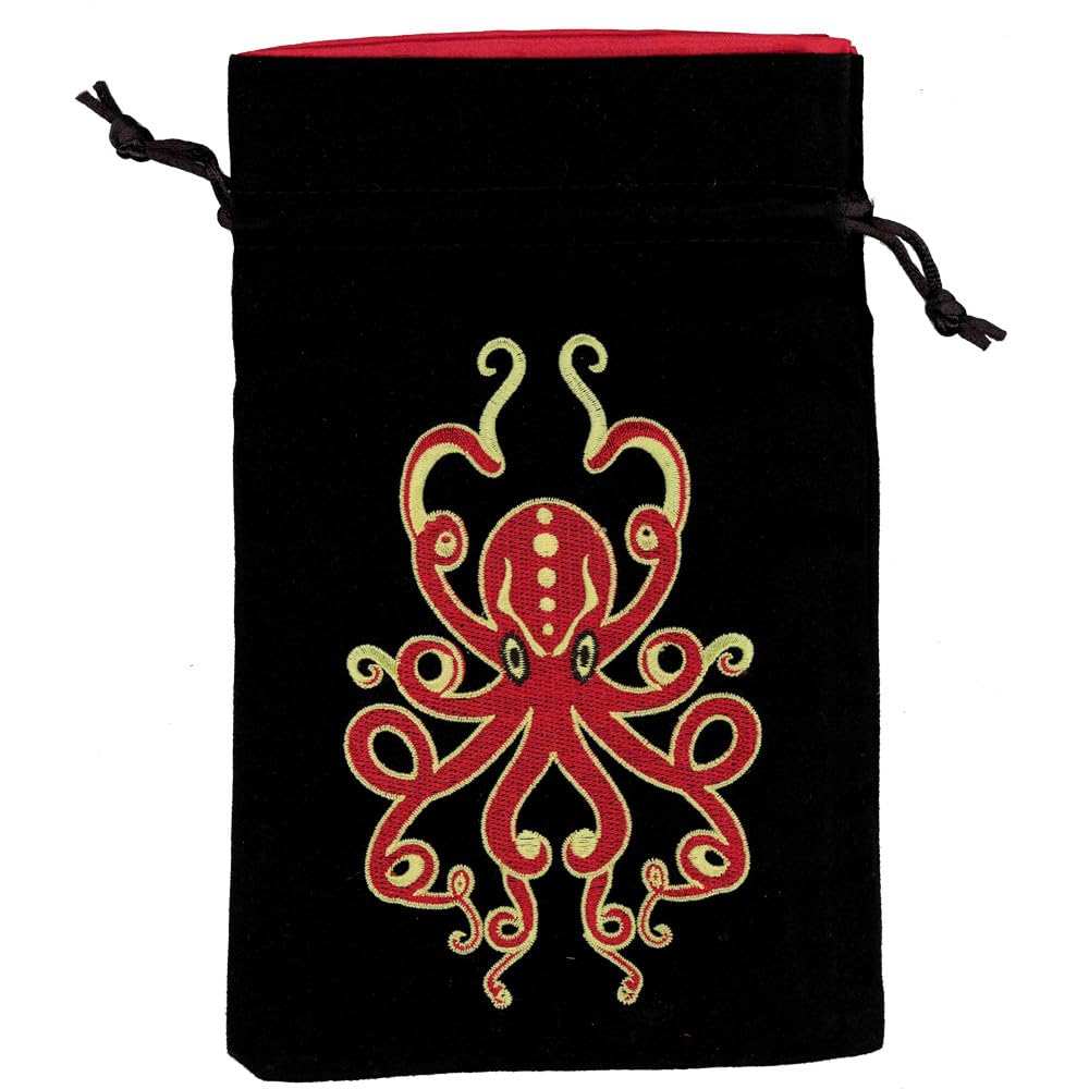 Dice Bag: Kraken Red