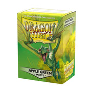 Dragon Shield | Standard Size Card Matte Sleeves | 100 CT - Smooth & Tough Premium TCG Sleeves | Compatible with Pokemon, Flesh & Blood, One Piece & Magic The Gathering | Apple Green - Matte