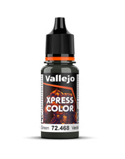 Vallejo - Xpress Color | Commando Green 18 ml. (0.6 fl.oz.) | Speedy Application and Drying | Vibrant and Saturated Tones | Allows Colors to Flow Easily over the Miniature Surface
