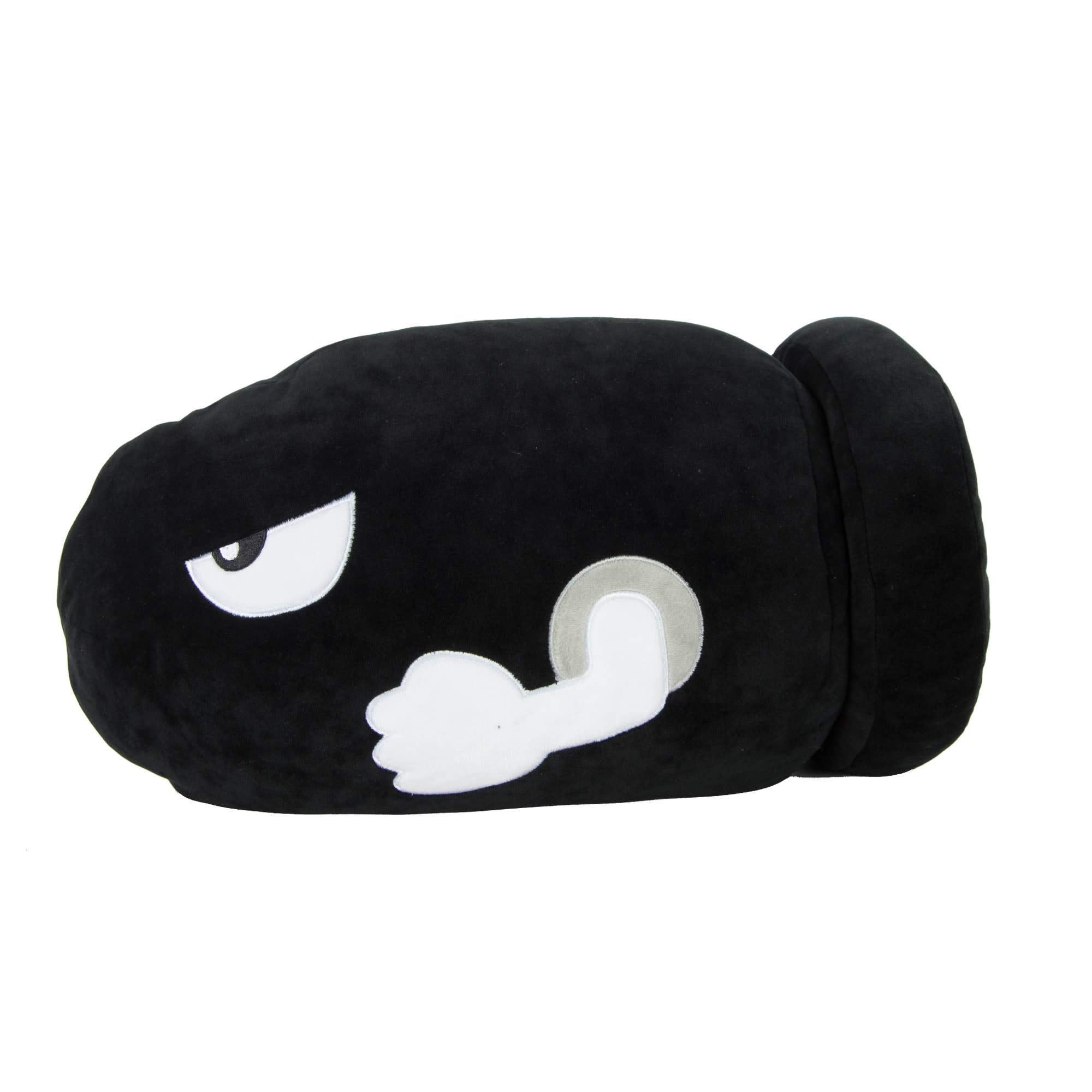 Club Mocchi Mocchi Mario Kart Plushies - Bullet Bill Plushie - Squishy Mario Toys - Collectible Mario Figures and Cute Stuffed Animals - Holiday Gifts and Stocking Stuffers for Kids - 15 Inch