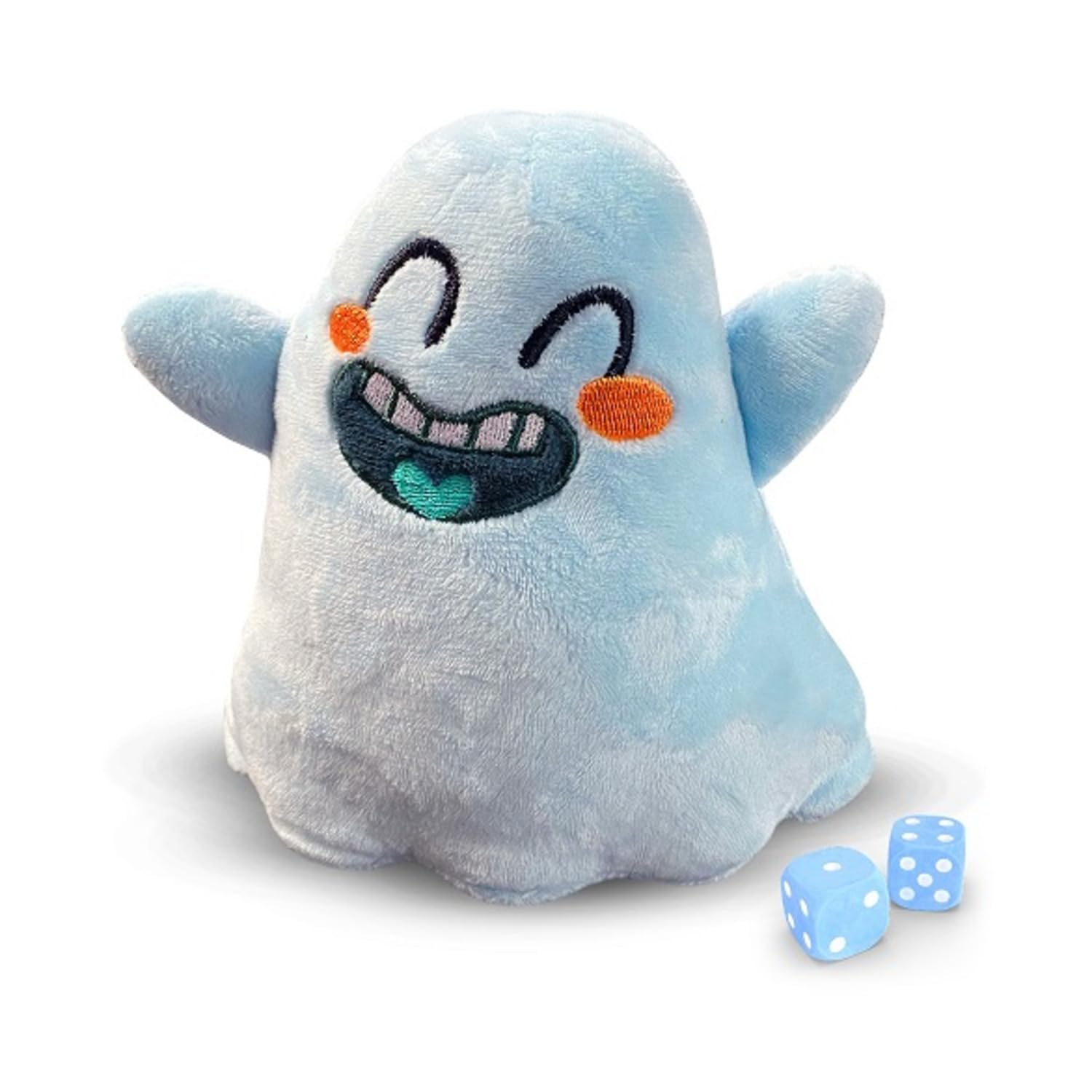 Vagrantsong: Blue Ghost Plush with Dice