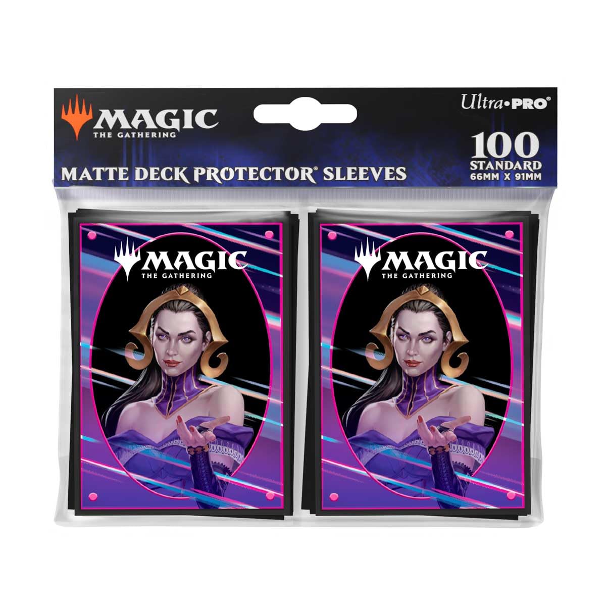Foundations 100ct Deck Protector Sleeves Dark for Magic: The Gathering