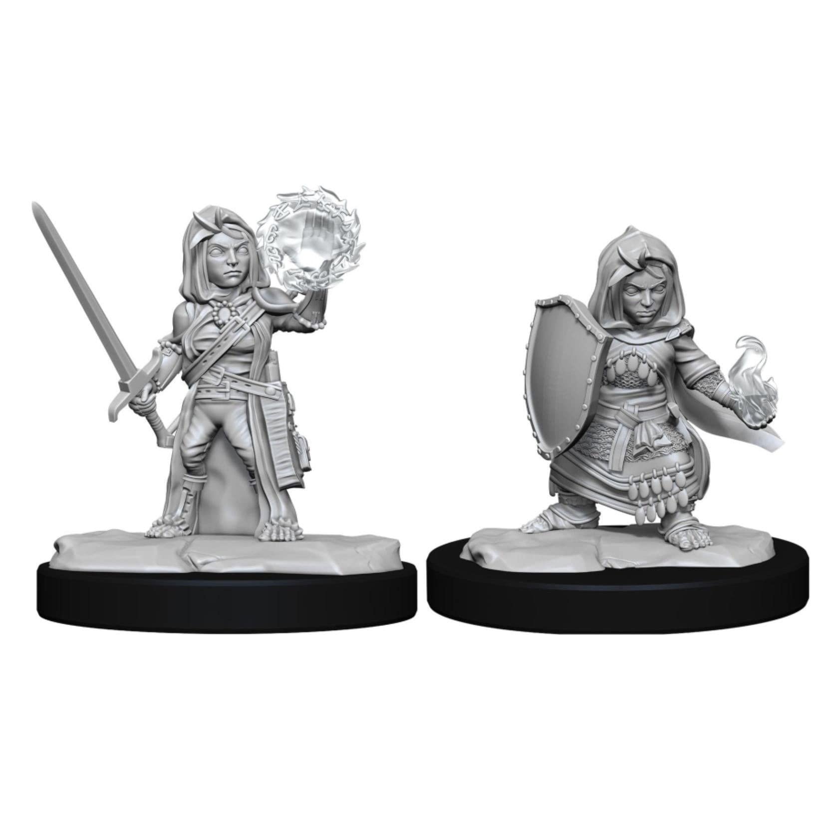 Pathfinder: Deep Cuts Minis: Halfling Cleric Female Wave 14 (Unpainted)