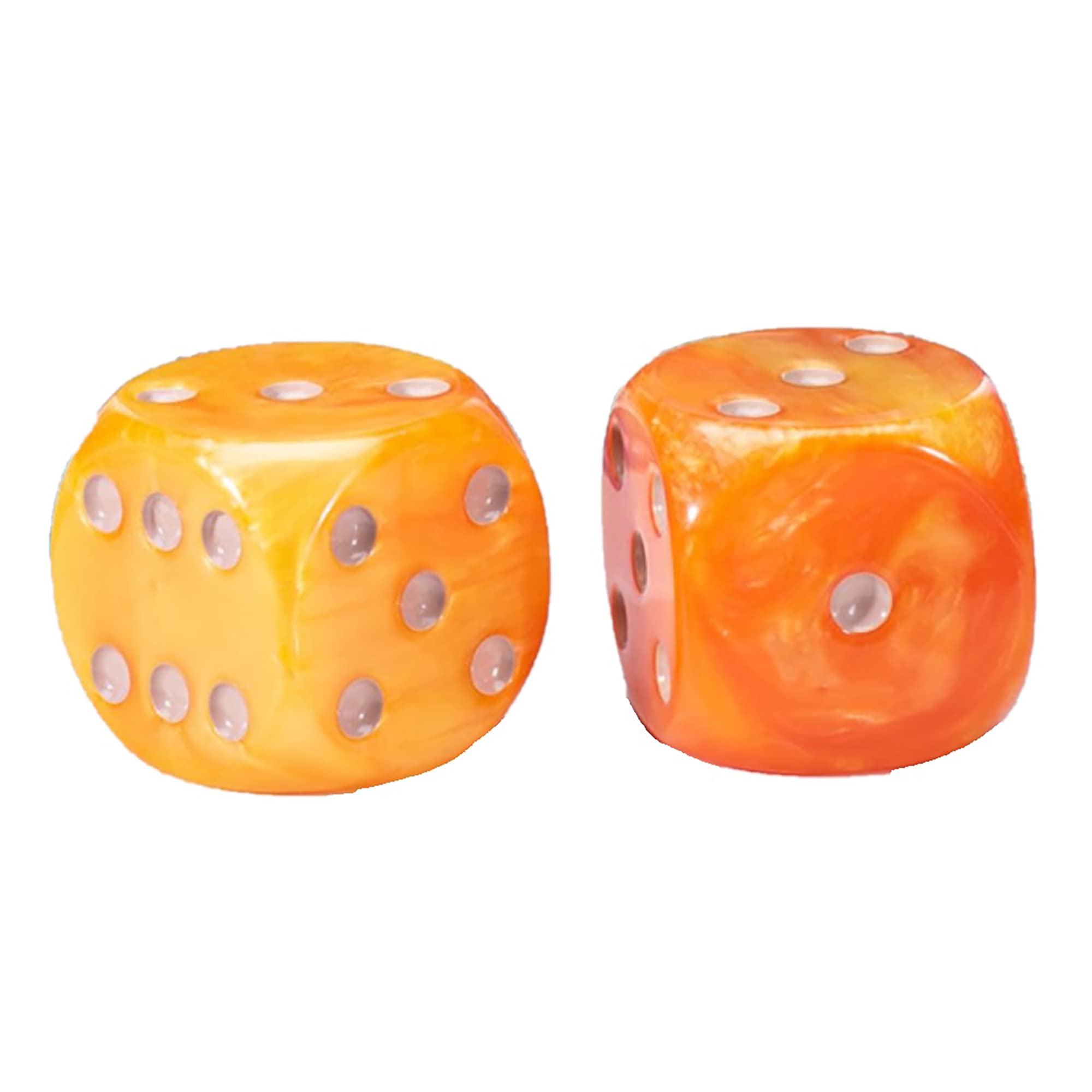 Gate Keeper Games Rolling Realms Premium Dice Set - Pair of 35mm Epic Dice, Gate Keeper Games, Jumbo Resin d6s for Use with Stonemaier Games' Rolling Realms, Tabletop Roleplaying, Game Accessory