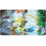 Ultra PRO - Magic The Gathering Bloomburrow Playmat Featuring Season Lands: Island (Four Seasons), Gaming Accessory, Compact Playmat, Portable Design, Perfect for Tabletop Gaming