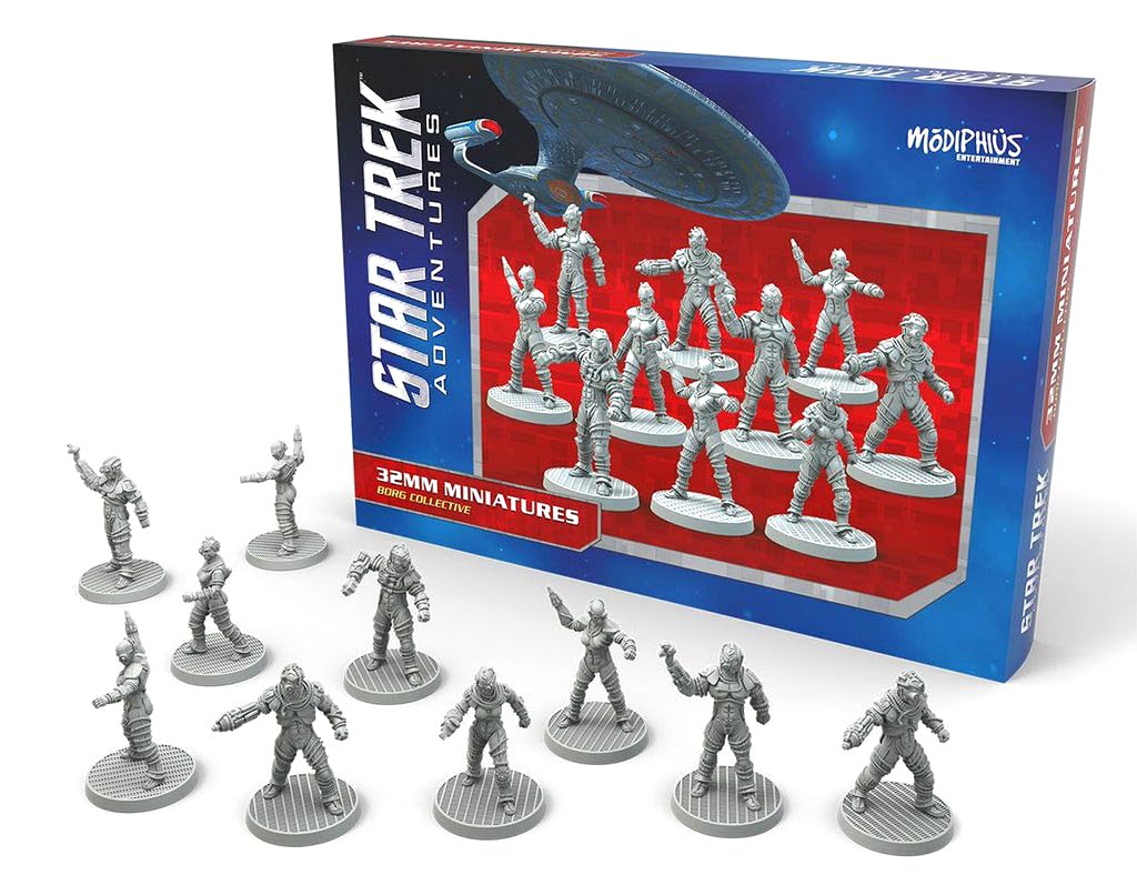 Star Trek Adventures: Borg Collective (32MM Minis Box Set)