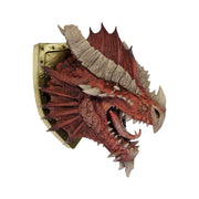 WizKids D&D Replicas of The Realms: Ancient Red Dragon Trophy Plaque - Limited Edition 50th Anniversary | Wall Mount | Dragon Head
