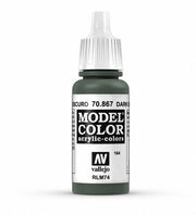 Vallejo Olive Green Model Color Paint, 18ml
