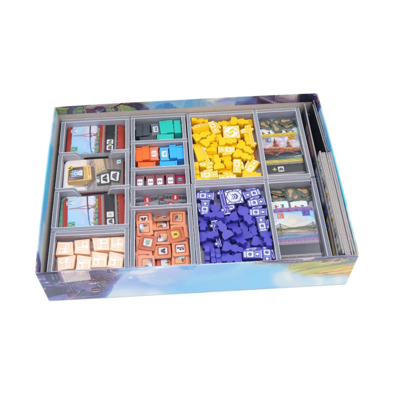Box Insert: Color: Autobahn