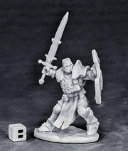 Bones: Mini - Reaper 77550 Crusader Champion (Warrior)