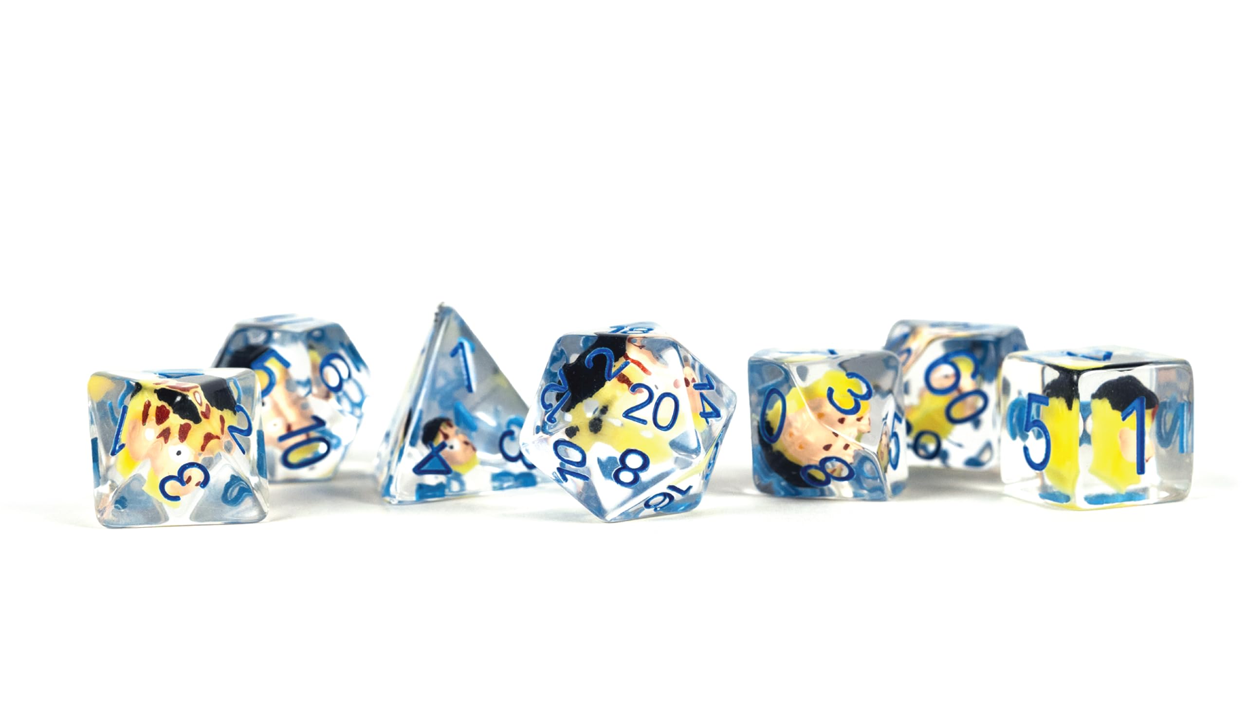 Invincible Battle Damaged Dice Set