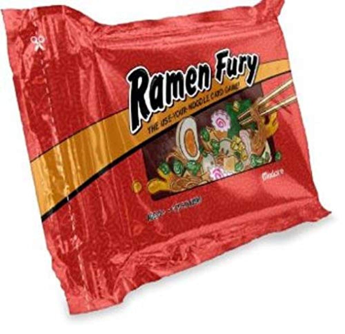 Ramen Fury Card Game | Take-Out Themed Strategy Game | Fun Family Game for Adults and Kids | Ages 8+ | 2-5 Players | Average Playtime 30 Minutes | Made by Mixlore