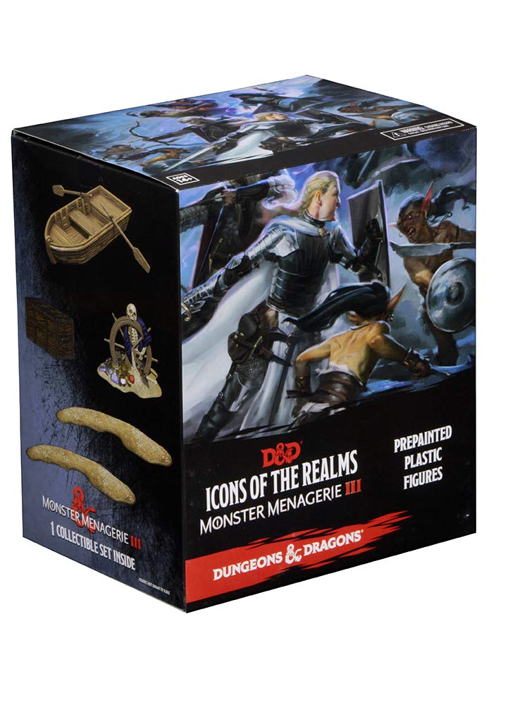 Dungeons & Dragons Icons of The Realms Monster Menagerie III Kraken and Islands