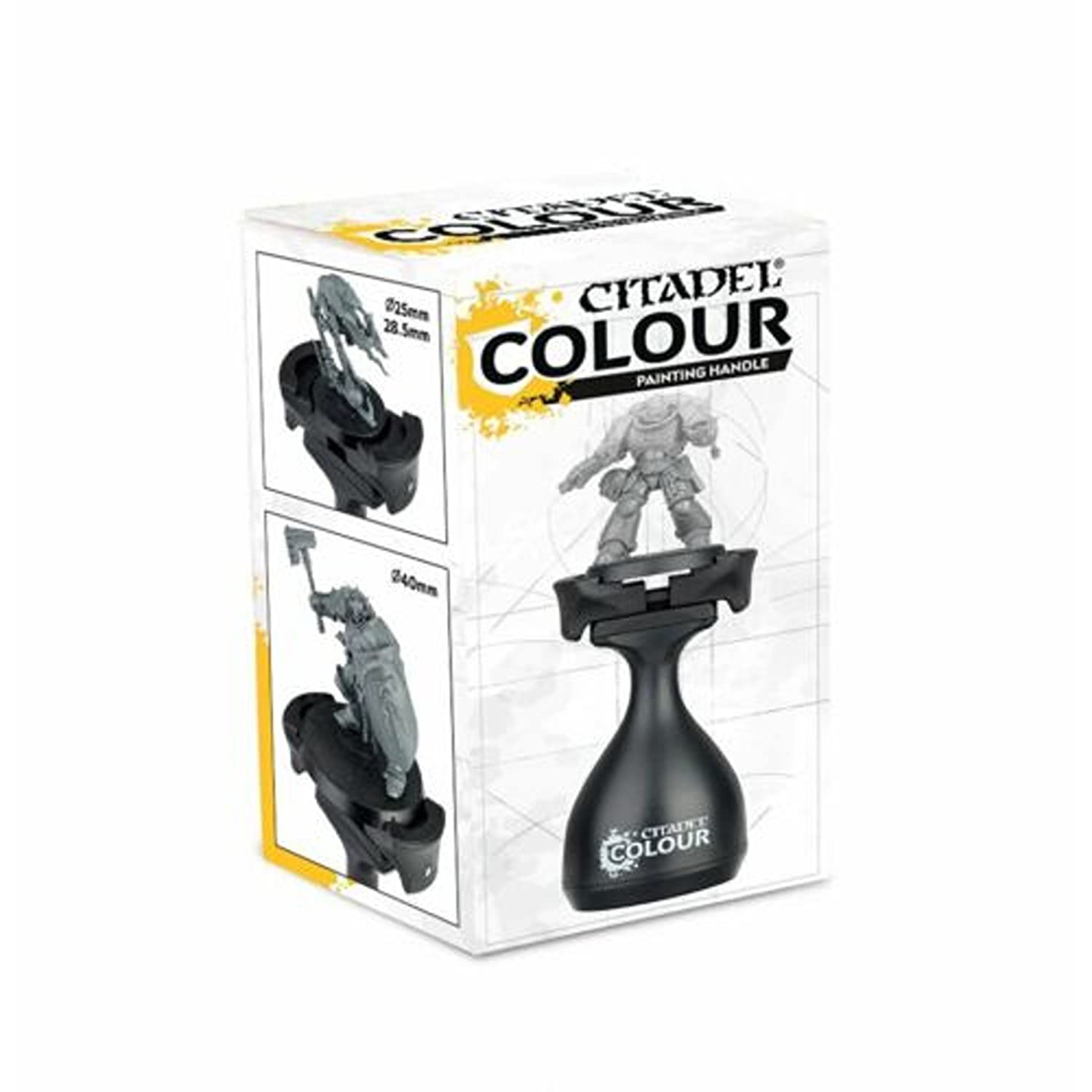 Games Workshop - Citadel Colour Painting Handle (Mk2), Black,Grey