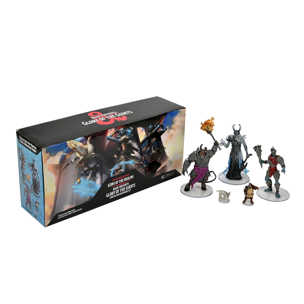 WizKids D&D Icons of The Realms: Bigby Presents: Glory of The Giants - Limited Edition Boxed Set (Set 27)